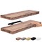 Sorbus Floating Shelves, 24 x 9 Inch Wall Mounted Wall Shelves 2 Pack for Bedroom, Kitchen, Living Room, Bathroom, and Over the Toilet